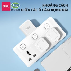 Ổ điện chống giật ET715 là thiết bị quản lý nguồn điện thông minh với 3 công tắc độc lập. Không chỉ đơn thuần là một bộ chuyển đổi nguồn điện. Sản phẩm mang đến trải nghiệm sử dụng tiện lợi hơn nhờ thiết kế 3 công tắc điều khiển riêng biệt. Người dùng có thể chủ động bật hoặc tắt từng ổ cắm mà không ảnh hưởng đến các thiết bị còn lại. Đây là giải pháp phù hợp cho gia đình, văn phòng và không gian làm việc hiện đại. Ngoài ra sản phẩm còn có khả năng chống cháy vô cùng an toàn.