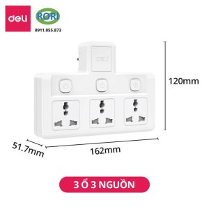 Ổ điện chống giật ET715 là thiết bị quản lý nguồn điện thông minh với 3 công tắc độc lập. Không chỉ đơn thuần là một bộ chuyển đổi nguồn điện. Sản phẩm mang đến trải nghiệm sử dụng tiện lợi hơn nhờ thiết kế 3 công tắc điều khiển riêng biệt. Người dùng có thể chủ động bật hoặc tắt từng ổ cắm mà không ảnh hưởng đến các thiết bị còn lại. Đây là giải pháp phù hợp cho gia đình, văn phòng và không gian làm việc hiện đại. Ngoài ra sản phẩm còn có khả năng chống cháy vô cùng an toàn.