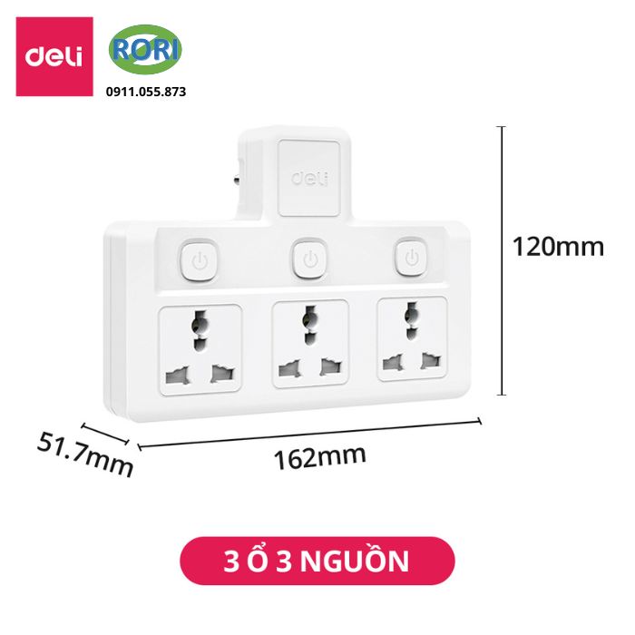 Ổ điện chống giật ET715 là thiết bị quản lý nguồn điện thông minh với 3 công tắc độc lập. Không chỉ đơn thuần là một bộ chuyển đổi nguồn điện. Sản phẩm mang đến trải nghiệm sử dụng tiện lợi hơn nhờ thiết kế 3 công tắc điều khiển riêng biệt. Người dùng có thể chủ động bật hoặc tắt từng ổ cắm mà không ảnh hưởng đến các thiết bị còn lại. Đây là giải pháp phù hợp cho gia đình, văn phòng và không gian làm việc hiện đại. Ngoài ra sản phẩm còn có khả năng chống cháy vô cùng an toàn.