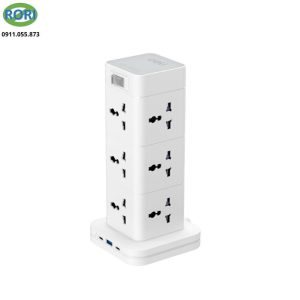 Ổ điện hình trụ ET764 là giải pháp cấp nguồn hiện đại dành cho gia đình, văn phòng và không gian làm việc chuyên nghiệp. Thiết kế dạng trụ giúp tối ưu diện tích sử dụng, đồng thời mang lại khả năng kết nối nhiều thiết bị trong cùng một thời điểm. Không chỉ tiện lợi, sản phẩm còn thiết kế theo tiêu chí an toàn, chống cháy và chống giật. Đây là lựa chọn đáng cân nhắc cho những ai cần một thiết bị cấp nguồn ổn định và bền bỉ.
