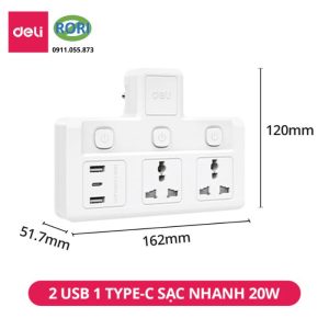 Ổ điện thông minh ET717 là giải pháp cấp nguồn an toàn cho không gian hiện đại. Ổ điện này được thiết kế hướng tới khả năng chống giật, chống cháy hiệu quả. Đây sẽ là bộ chuyển đổi nguồn đa năng phù hợp cho mọi nhu cầu sử dụng trong gia đình, văn phòng hiện nay.