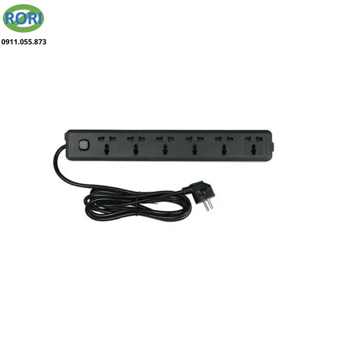 Ổ điện công suất lớn CT706 là lựa chọn phù hợp cho gia đình, văn phòng, cửa hàng. Sản phẩm được thiết kế với 6 ổ cắm, công suất 2500W-10A cùng dây dài 3m. Giúp kết nối nhiều thiết bị cùng lúc mà vẫn đảm bảo sự gọn gàng. Đây là mẫu ổ điện đáp ứng tốt nhu cầu sử dụng hằng ngày, hướng đến sự an toàn, nguồn điện ổn áp và trải nghiệm sử dụng tiện lợi.