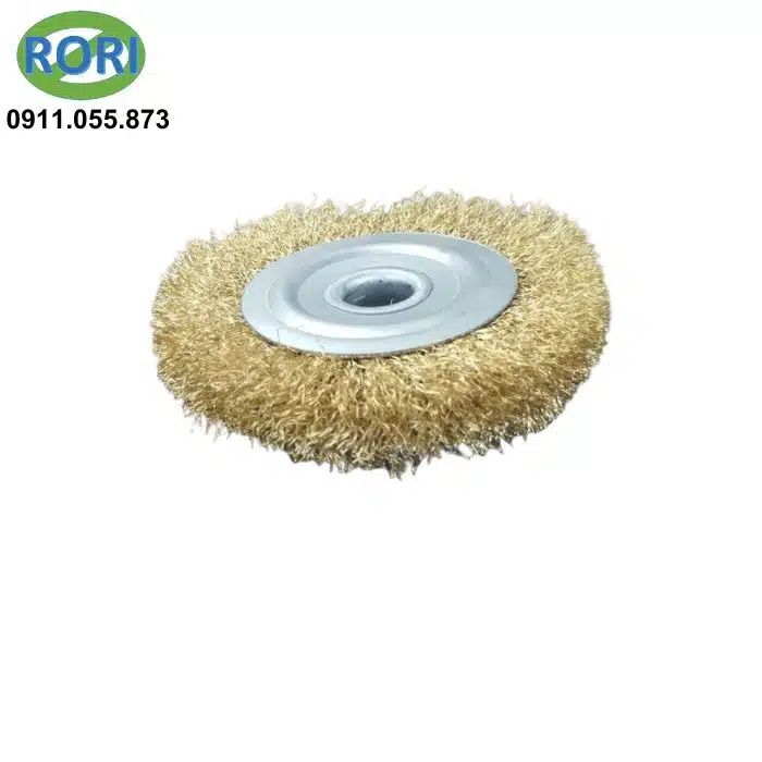 Bàn chải sắt đánh rỉ hay bàn chải cước sắt, bàn chà sắt,... là phụ kiện chuyên dụng để làm sạch các bề mặt kim loại. Sản phẩm sử dụng hệ thống sợi thép nhỏ, có độ cứng tốt. Khi kết hợp với máy mài hoặc thiết bị phù hợp, bàn chải sắt giúp loại bỏ rỉ sét, lớp oxit và bụi bẩn trên bề mặt. Thiết kế dạng đĩa tròn giúp tăng diện tích tiếp xúc. Phần sợi thép được bố trí dày, hỗ trợ làm sạch hơn. Đây là phụ kiện phù hợp cho xưởng cơ khí, sửa chữa và các công việc gia công kim loại.