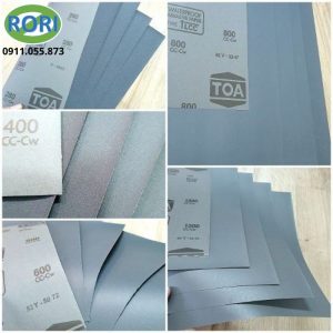 Trong gia công và sửa chữa, chà nhám là bước quan trọng để làm sạch và tạo độ đồng đều cho bề mặt. Giấy nhám L-TOA-P80 là sản phẩm dạng tờ, có độ hạt P80 và thiết kế phù hợp cho nhiều công việc xử lý bề mặt. Sản phẩm có thể sử dụng trong các công đoạn chà nhám thủ công và hoàn thiện vật liệu. Giấy còn được biết đến là giấy nhám nước, giấy nhám tờ, giấy nhám TOA,...